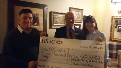 Cheque presentation October 2016