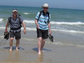 wading ashore at gGold